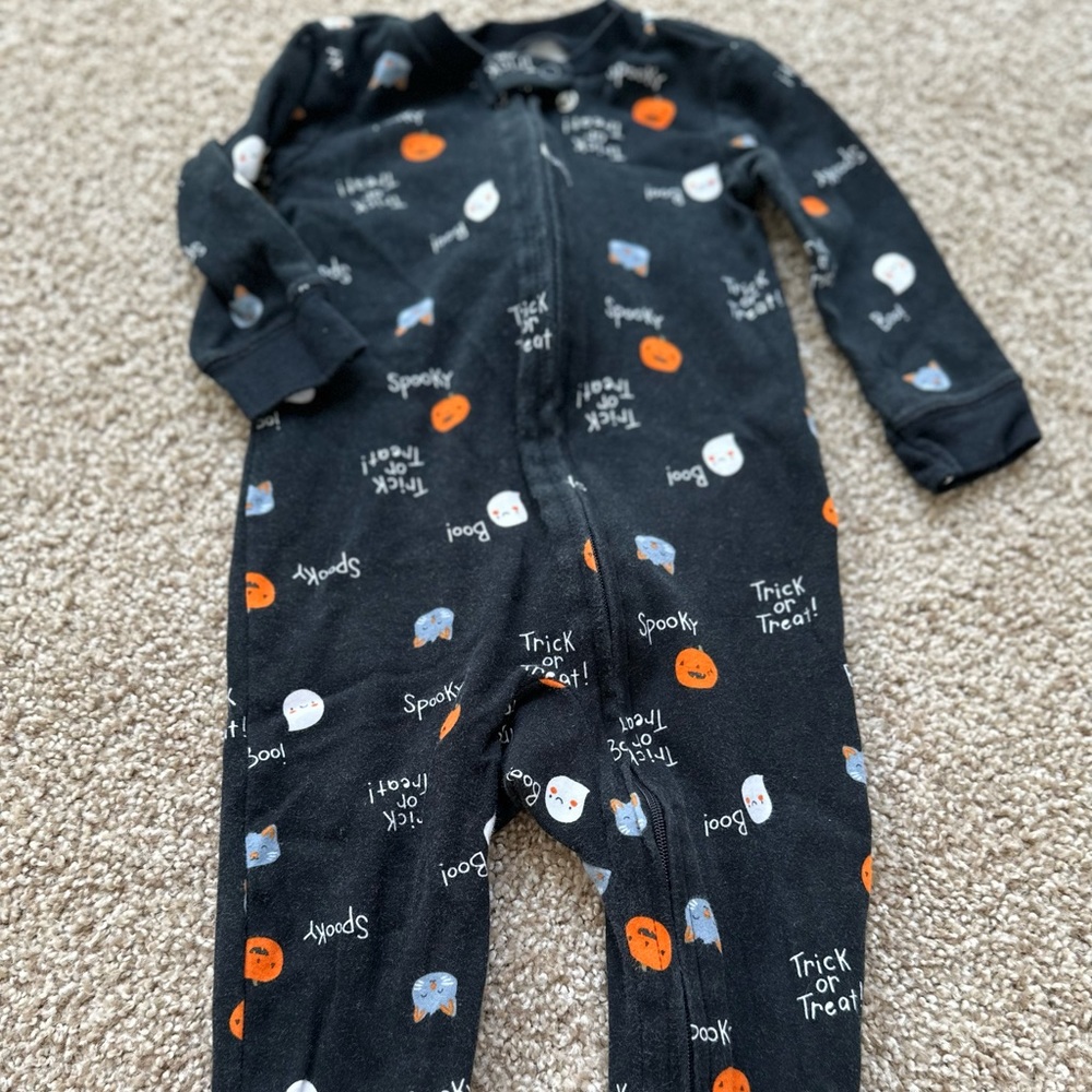 Carters Halloween Baby Footie Pajama 9 months